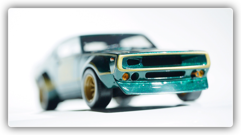 Illustration for article titled LaLD Car Week: Land of the Rising Sunday - 1/43 scale P-4 Nissan Skyline GT-R (KPGC110)
